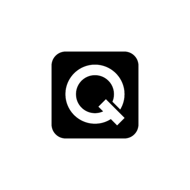 Lettre Q Logo