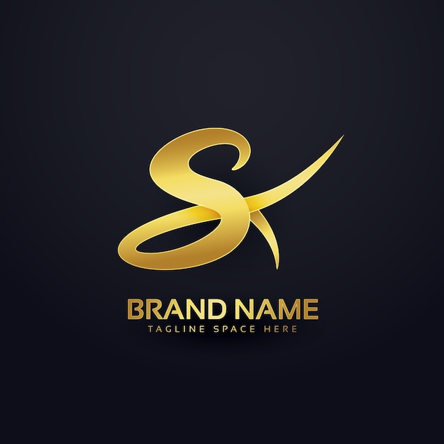 Lettre S Concept De Conception De Logo Premium