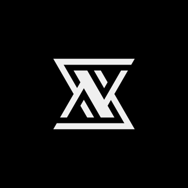 Lettre SA Monogramme logo résumé géométrique