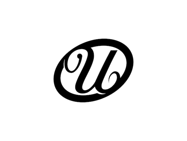 Lettre U Logo Icône éléments De Modèle De Conception U Logo Design