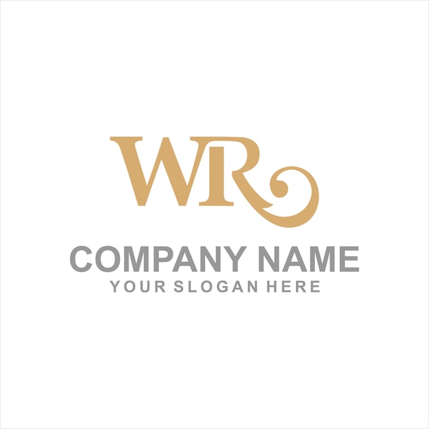 lettre WR logo