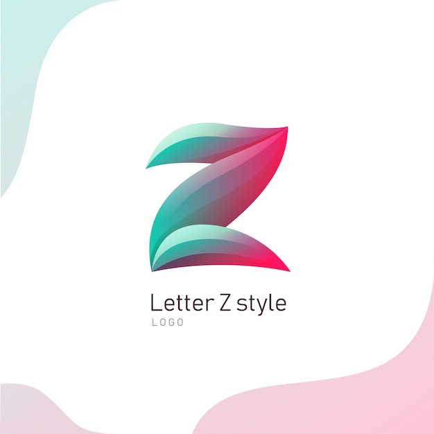 Vecteur lettre z logo