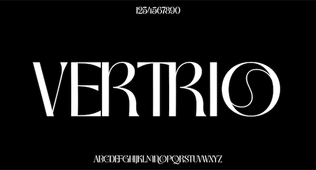 Vecteur lettres de l'alphabet de mariage de luxe de vecteur typographie de polices polices serif classiques élégantes vintag décoratif