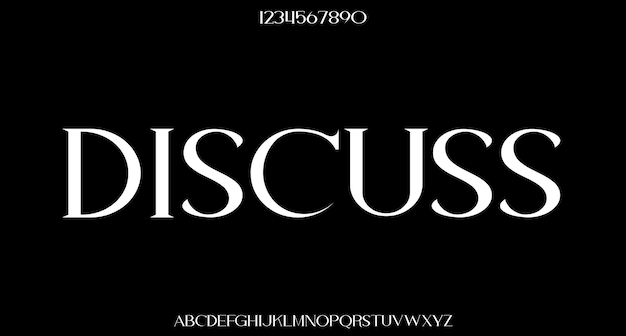 Vecteur lettres de l'alphabet de mariage de luxe de vecteur typographie de polices polices serif classiques élégantes vintag décoratif