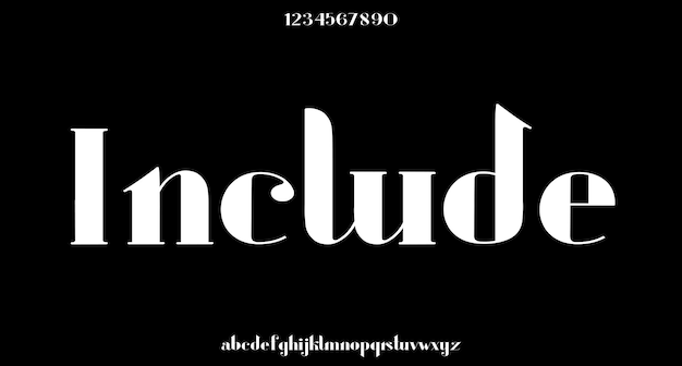 Vecteur lettres de l'alphabet de mariage de luxe de vecteur typographie de polices polices serif classiques élégantes vintag décoratif