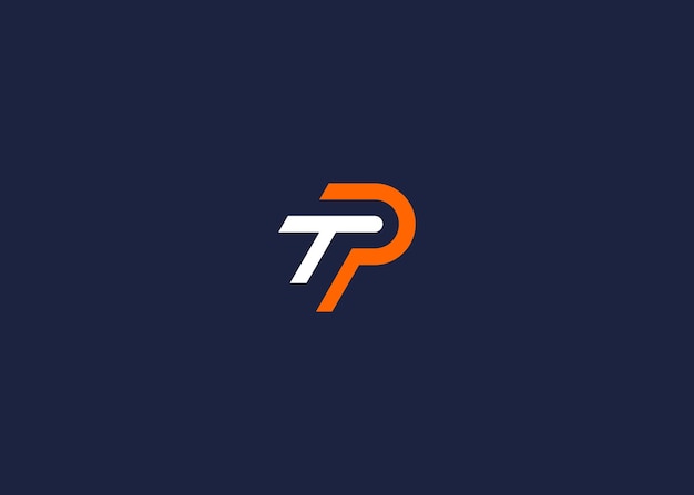 Vecteur lettres pt ou tp logo icon design modèle de conception vectoriel inspiration