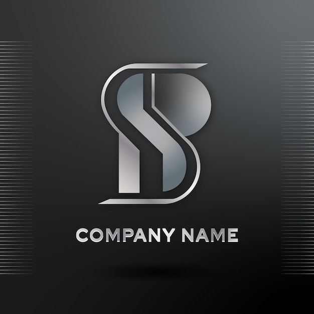 Vecteur les lettres sb du logo d'une entreprise