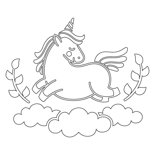 Licorne 3D SVG