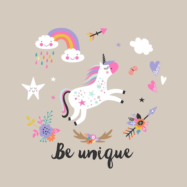 Licorne Mignonne.