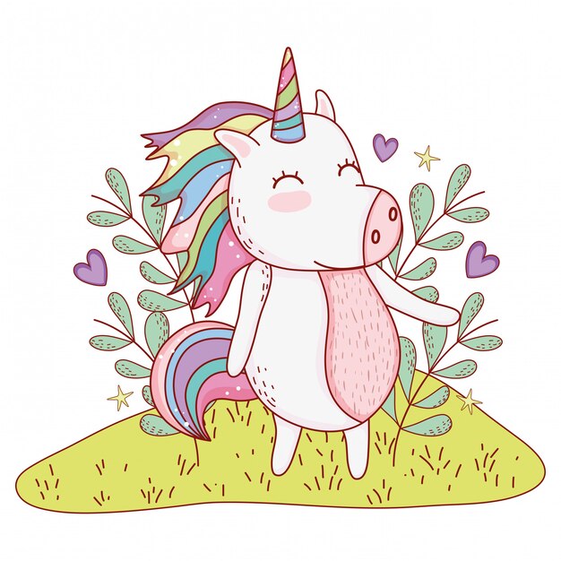 Licorne à La Nature Des Dessins