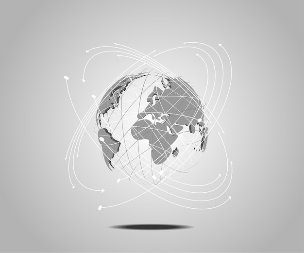 lien numérique du monde abstrait