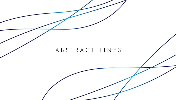 Vecteur ligne vectorielle abstraite gradient d'arrière-plan coloré