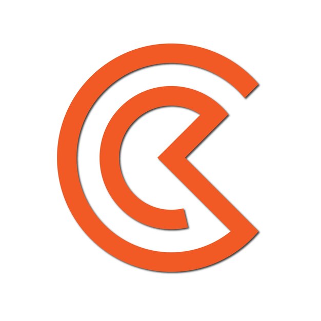 La ligne Web est une conception de logo moderne en couleurs.