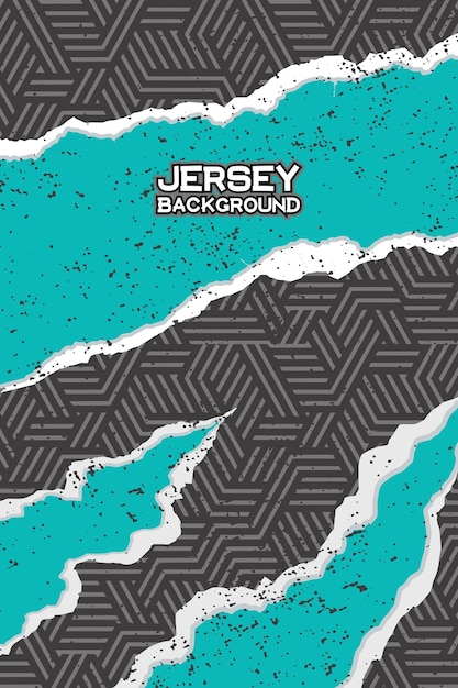 Les lignes abstraites vertes et grises et le papier grunge coupé dans le style du Jersey
