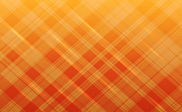 Lignes Obliques Orange Abstraites Se Croisant Sur L'illustration Vectorielle De Fond Dégradé