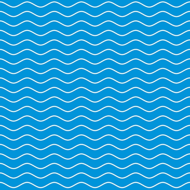 Des lignes ondulées, un motif sans couture
