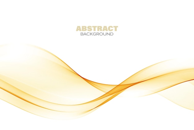 Vecteur lignes ondulées pour la conception transparent waveabstract vector wave flow