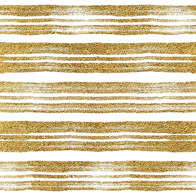 Lignes de paillettes d'or modèle sans couture fond rayé brillant doré modèle vectoriel dessiné à la main pour invitation textile carte de voeux de mariage papier enregistrer la date