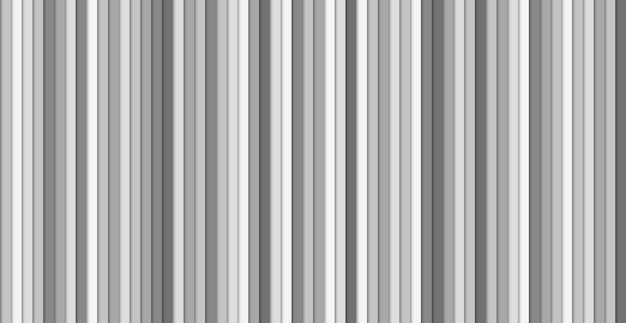 Lignes verticales légères sur un fond panoramique gris