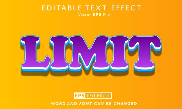 Limiter l'effet de texte