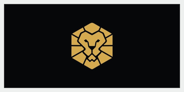 Vecteur lion logo design inspiration icônes vectorielles vecteur premium