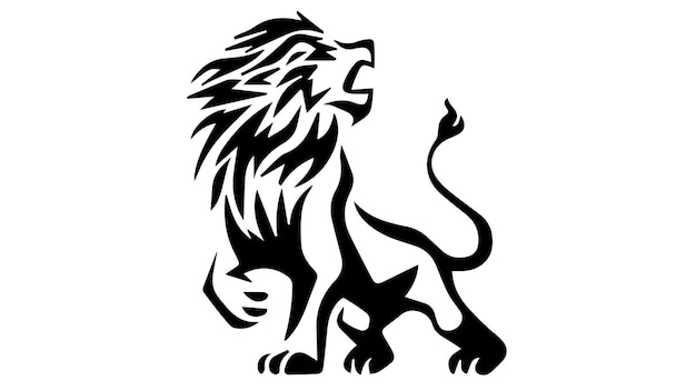 Vecteur lion logo