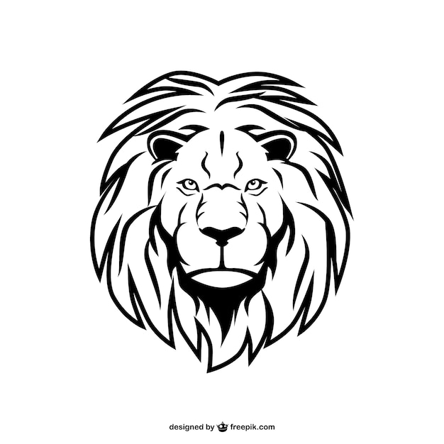 Lion vecteur animal art