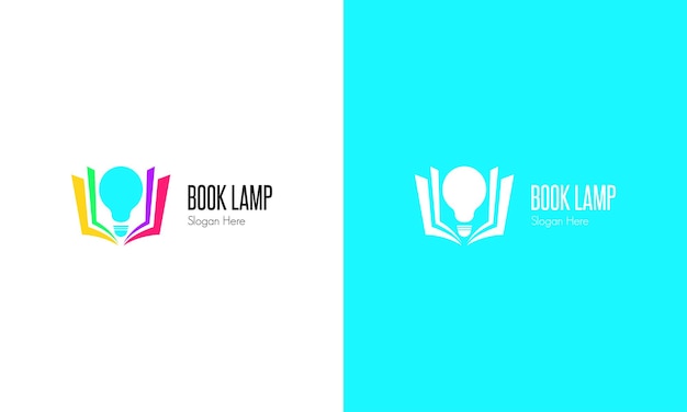 Livre Coloré Avec Lampe Au Centre