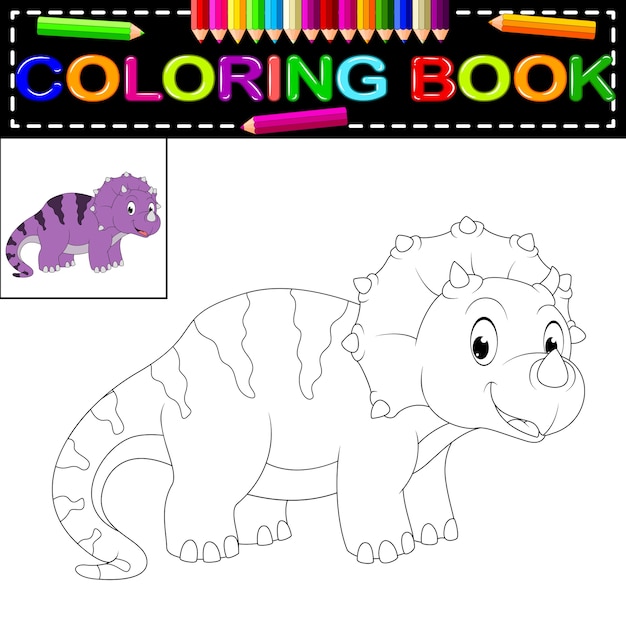 Livre De Coloriage Dinosaure