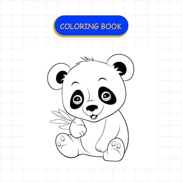 Livre de coloriage kawaii dessiné à la main pour les enfants