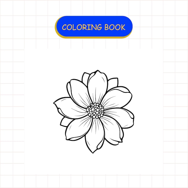 Livre de coloriage kawaii dessiné à la main pour les enfants