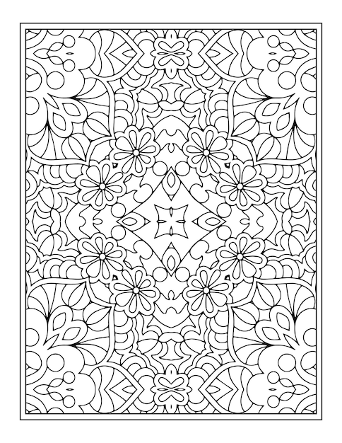 Livre De Coloriage Mandala Coloriage Intérieur Kdp