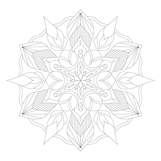 Livre De Coloriage Mandala