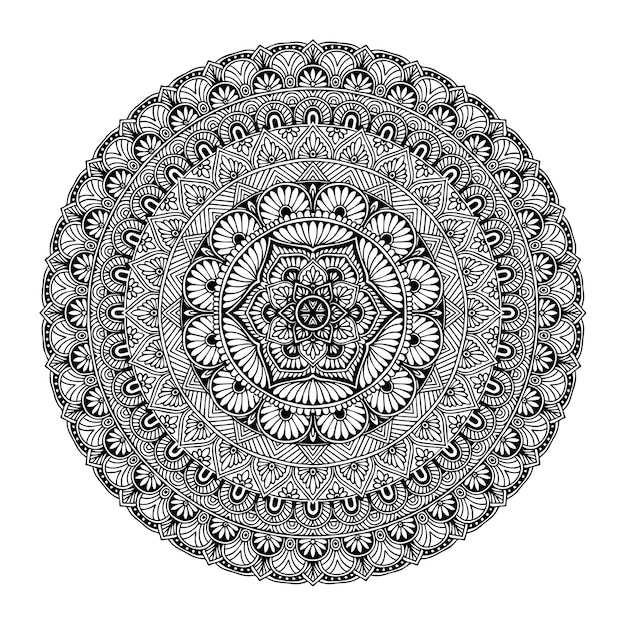 Livre de coloriage Mandalas, Thérapie orientale, Yoga