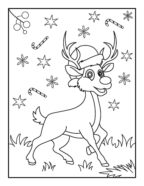 Livre De Coloriage De Noël Pour Les Enfants