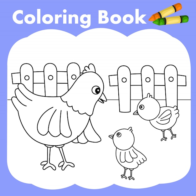 Livre De Coloriage Pour Enfant Un