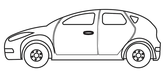 Livre de coloriage voiture pour enfants