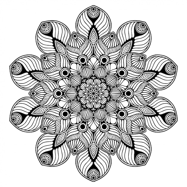 Livre à colorier Mandalas