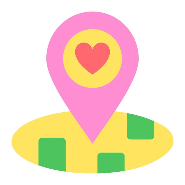 Vecteur location icon