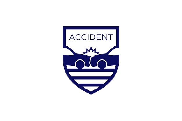 Vecteur logo d'accident