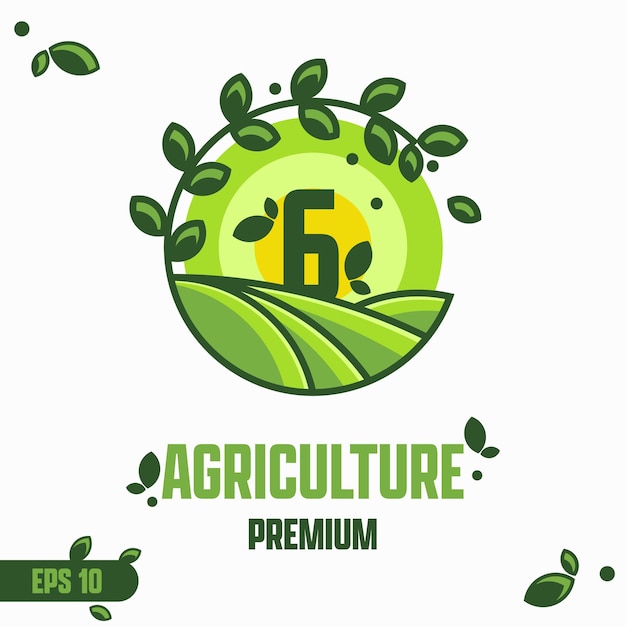 Logo de l'agriculture numérique 6