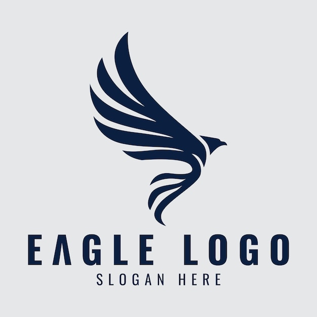 Logo Aigle Vecteur Premium