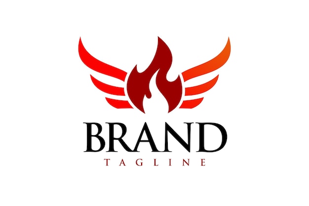 Le logo des ailes de feu