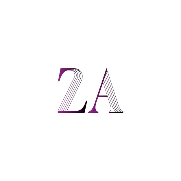 Vecteur le logo de l'alphabet