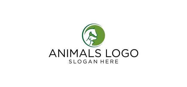 Vecteur le logo des animaux