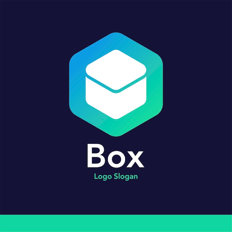 Vecteur logo de l'application box