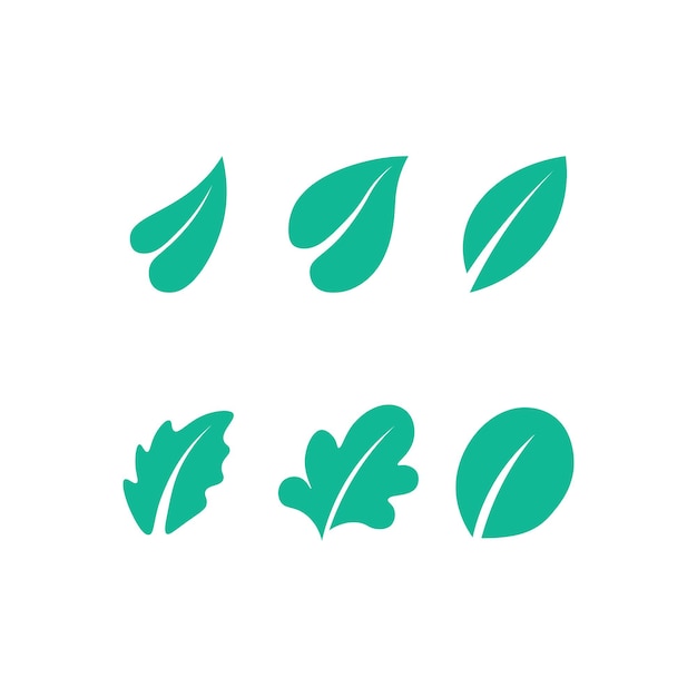 Logo D'arbre De Feuilles Et De Nature Pour L'icne De Conception D'écologie De Plante Verte De Vecteur D'affaires