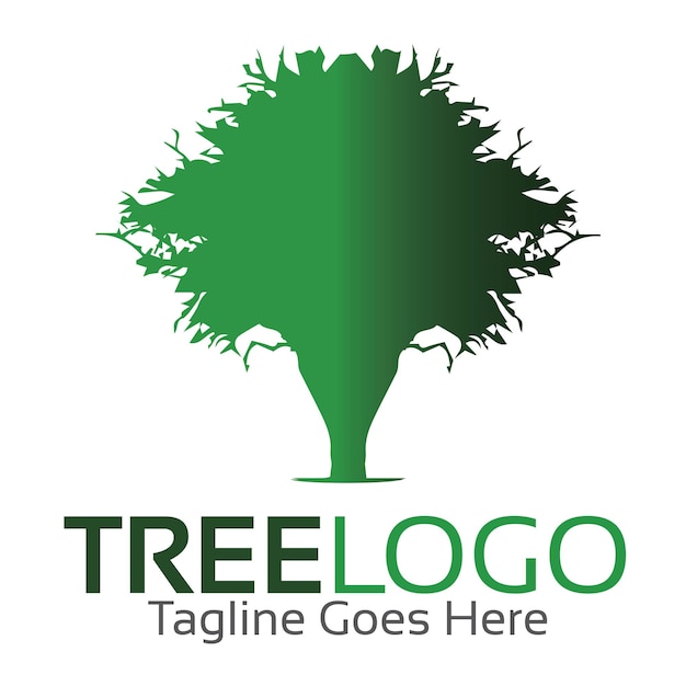 Vecteur logo de l'arbre