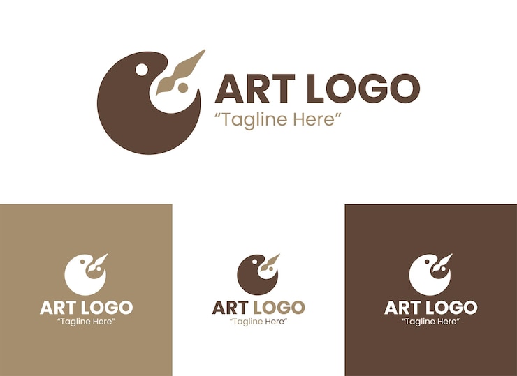 Vecteur le logo artistique