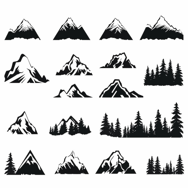 Le Logo De L'aventure De Montagne